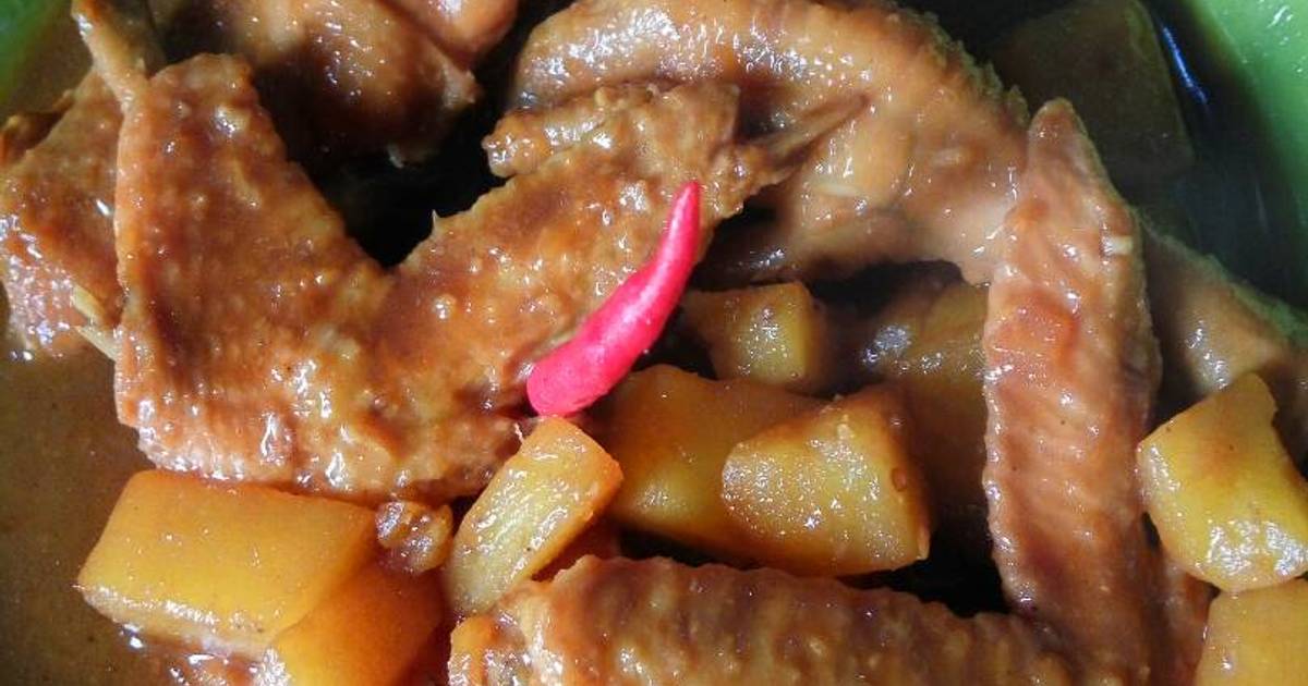  Semur ayam pedas  22 resep Cookpad