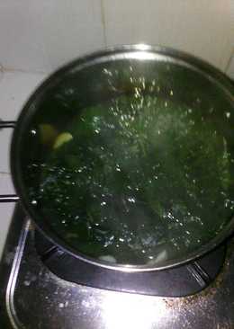 Sayur Bening Daun Ketela by: Erni Hartanti.Amdððð