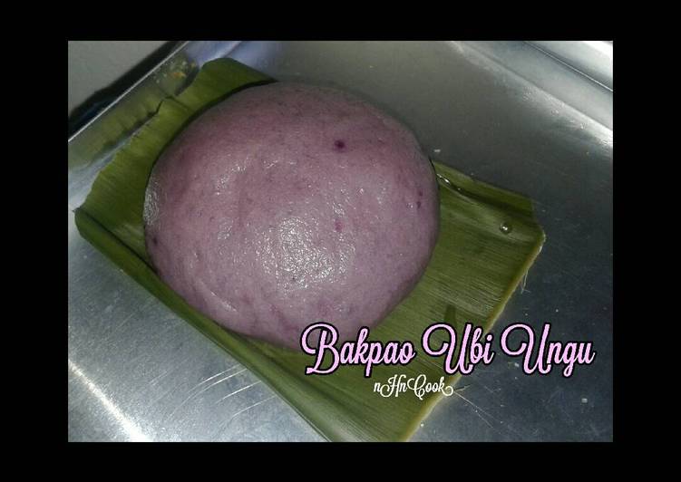 gambar untuk resep makanan Bakpao ubi ungu ala xanderskitchen