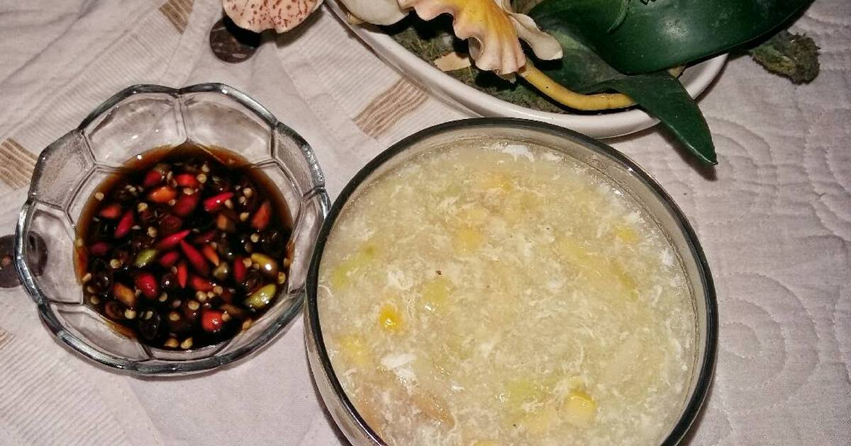 38 resep sup asparagus jagung ayam enak dan sederhana 