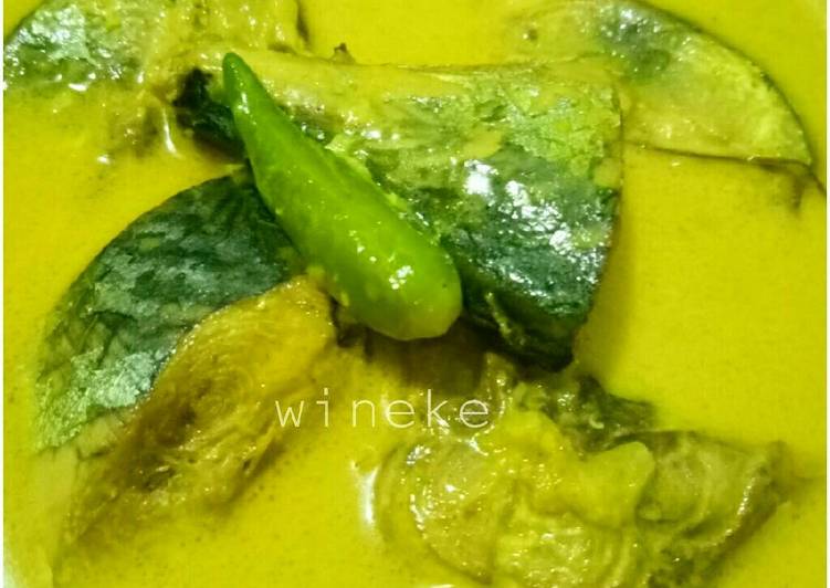 gambar untuk cara membuat Gulai Ikan Tongkol Masak kuning lezatoss