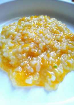 MP Asi 8m+ #Bubur Nasi Labu Kuning#