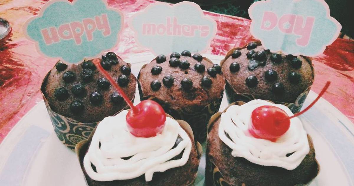 Resep Cupcake brownies steamed