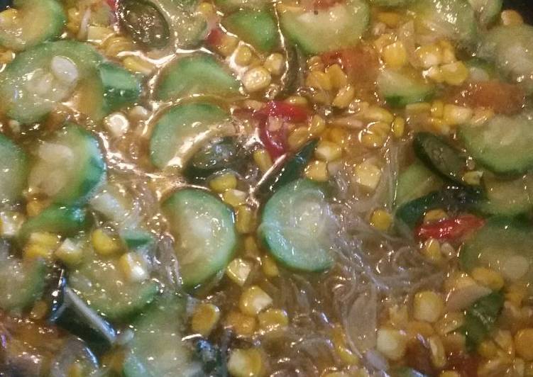 resep masakan Tumis Oyong Jagung manis