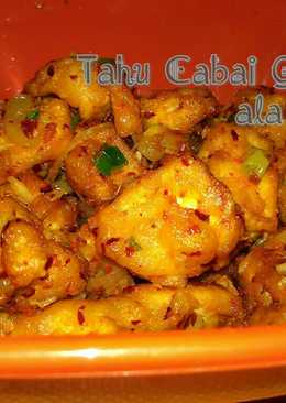 Tahu Cabai Garam Pedas