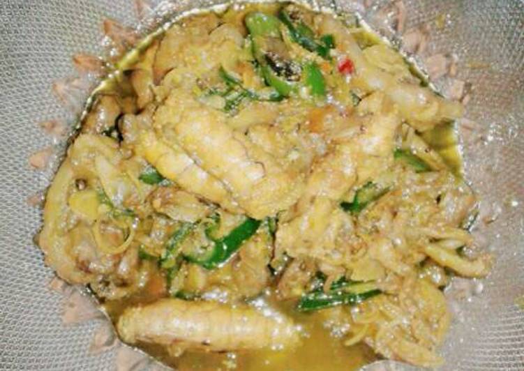 resep Sambal goreng hintalu Haruan khas Banjarmasin