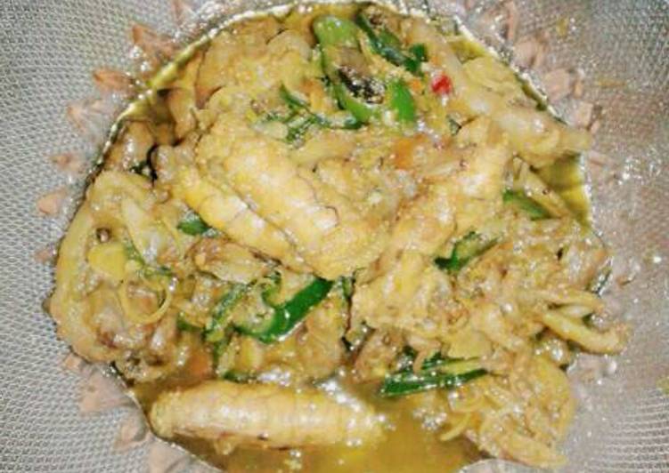 cara membuat Sambal goreng hintalu Haruan khas Banjarmasin