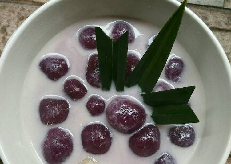 gambar untuk resep makanan Kolak ubi ungu