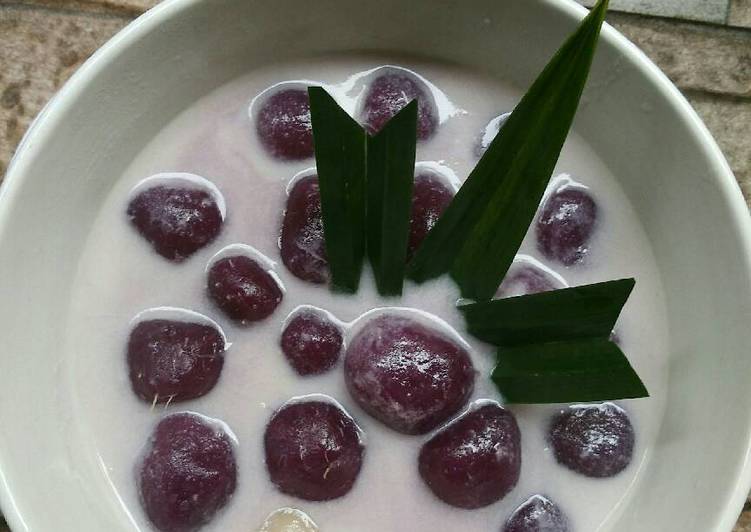 Resep Kolak ubi ungu Dari rikamerika