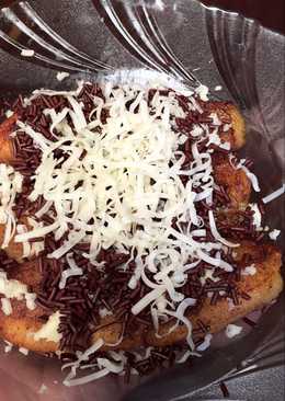 Pisang coklat keju