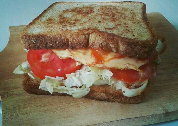 gambar untuk resep makanan Sandwich Vegetarian