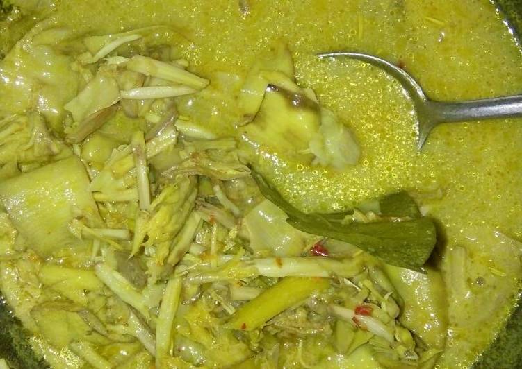 gambar untuk resep Gulai jantung pisang