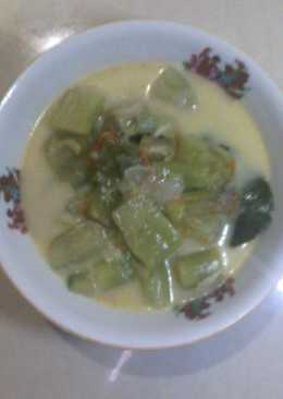 Sayur batang talas (jangan lompong)