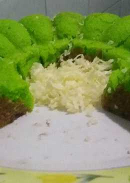 Bolu kukus JOLAT (ijo coklat) dadakan ð