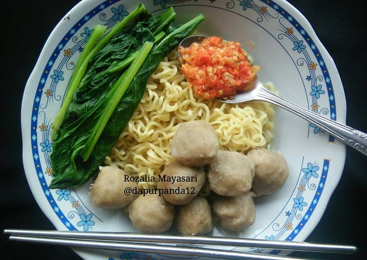 resep lengkap untuk Bakso Tempe