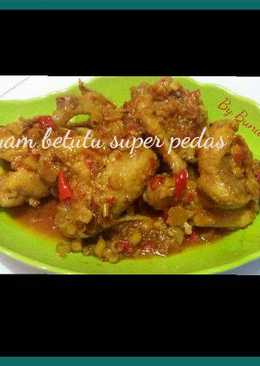 Ayam betutu super pedas