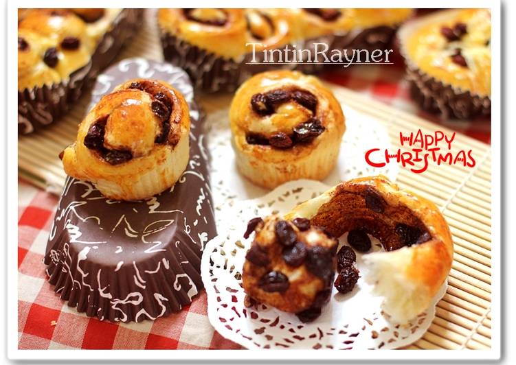 resep masakan Cara Membentuk Cinnamon roll+roti Kepang step by step+Foto ^^