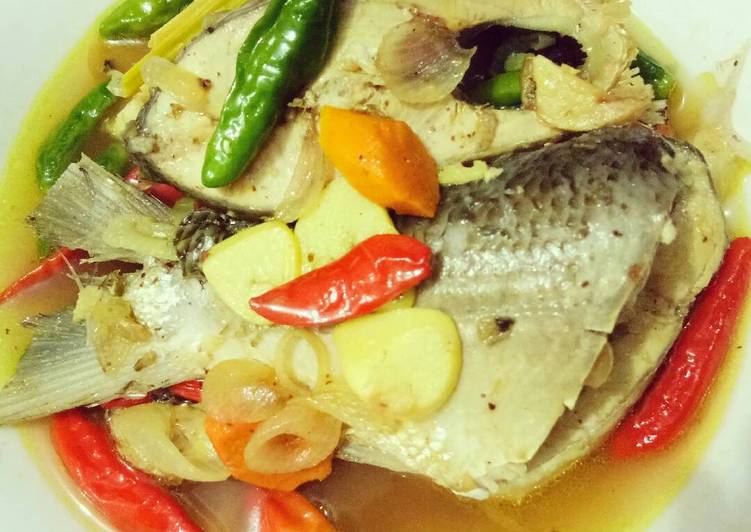 resep Bandeng Sayur Kuning Asam Pedas