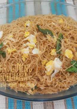 Bihun goreng bumbu kari