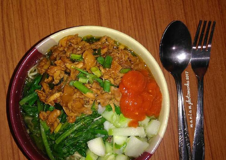 Resep Mie ayam jamur Dari mariam-reev