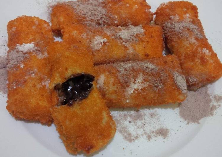 resep masakan Risoles Coklat Keju Lumer