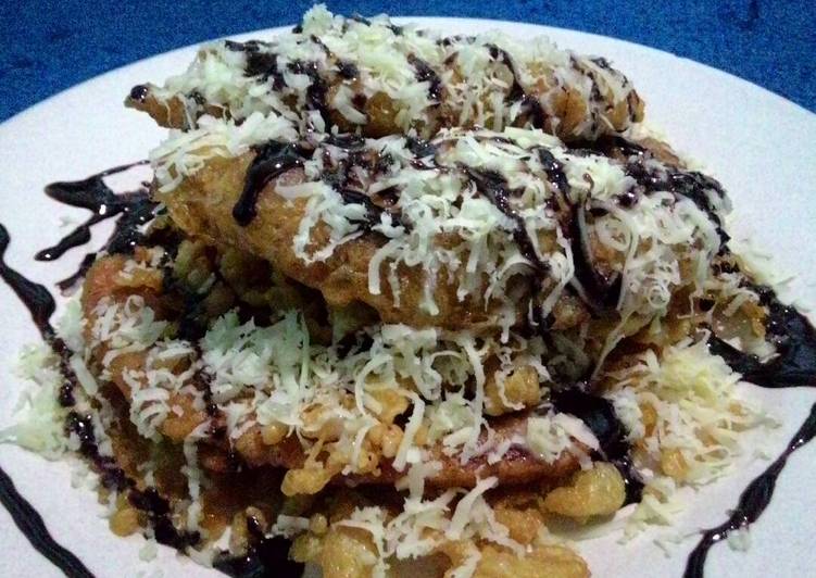 gambar untuk resep Pisang Goreng Keju Toping Coklat