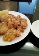 Chicken Karaage garing tahan lama