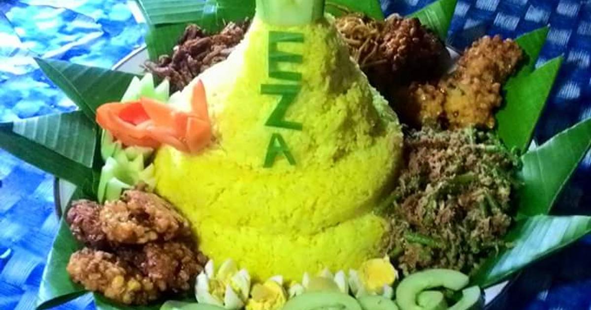 Resep Tumpeng  naskun gurih  oleh Naufal Faeyza Cookpad