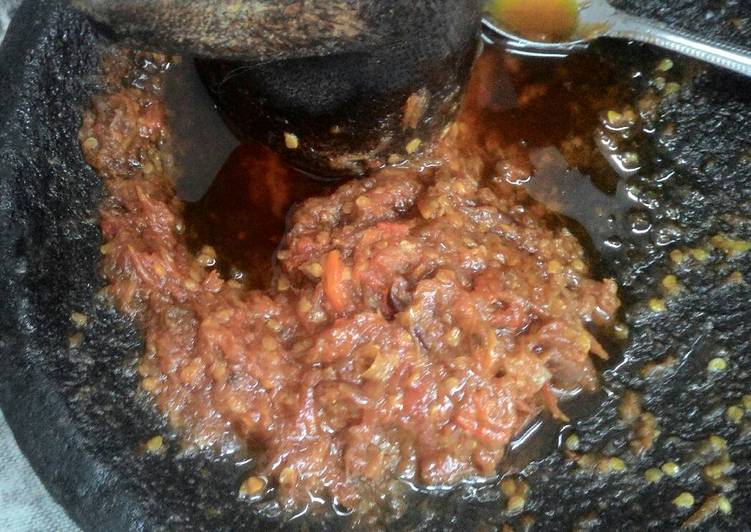 gambar untuk resep Sambal ulek ~