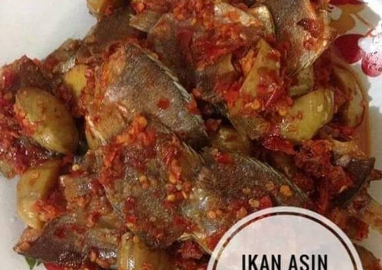 gambar untuk cara membuat Sambal ikan asin jengkol