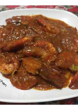 Singaporean Chili Prawn