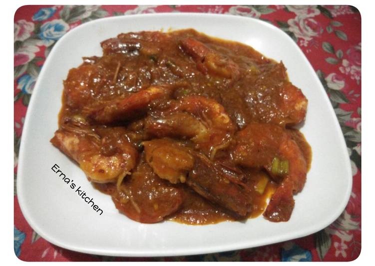 resep lengkap untuk Singaporean Chili Prawn