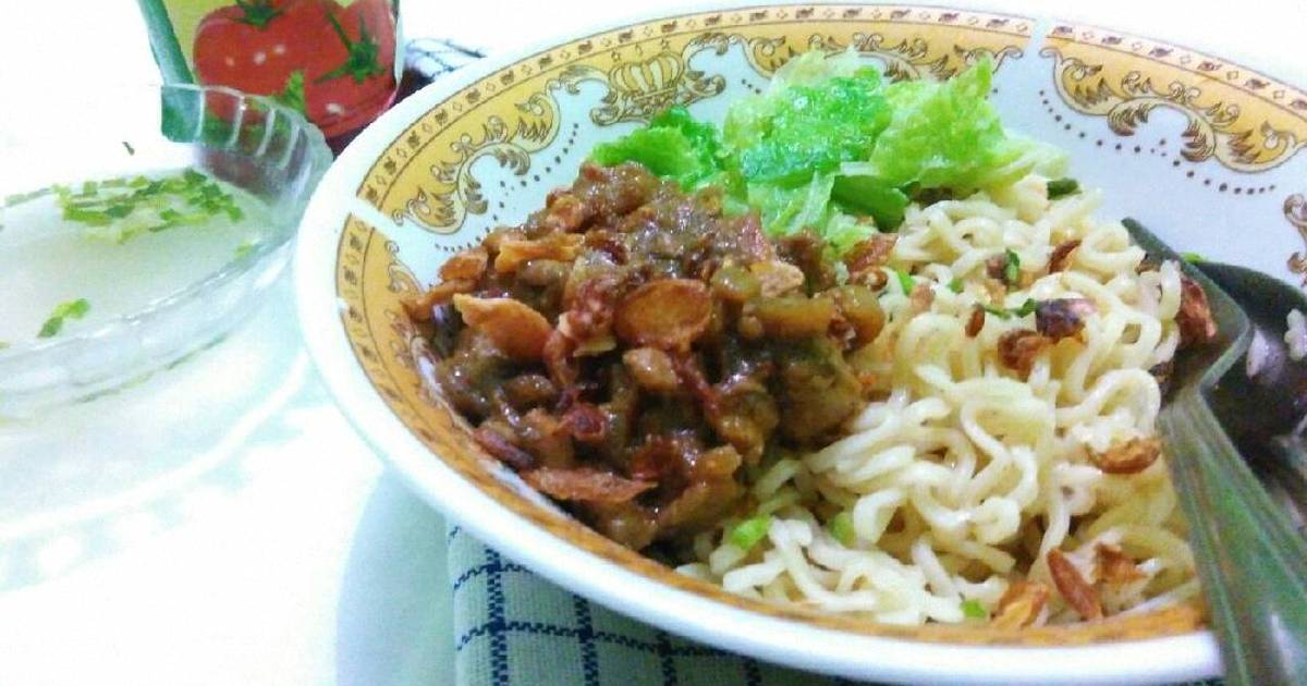 Resep Mie Ayam Rumahan (Homemade) ala Zarra