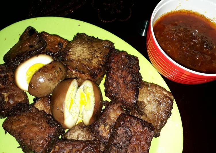 gambar untuk cara membuat Baceman Tempe Cocol Sambal Bajak