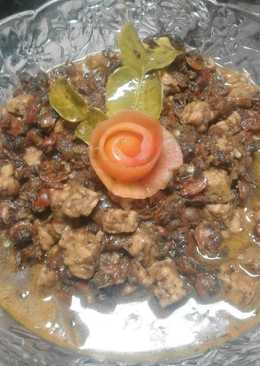 Kerang tempe pedas