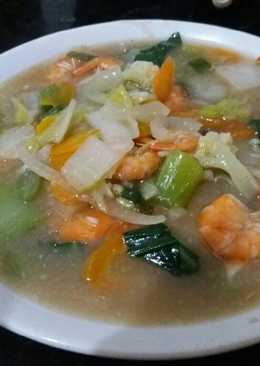 Capcay Kuah Udang
