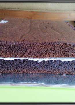 Resep multi cake (brownies,blackforrest,rainbow)