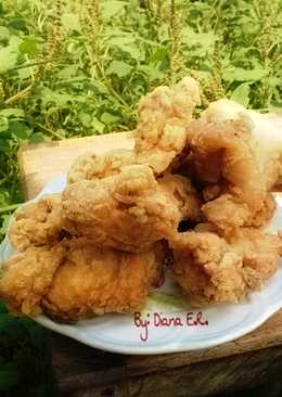 Ayam Goreng Tepung....Enak, awet crispynya