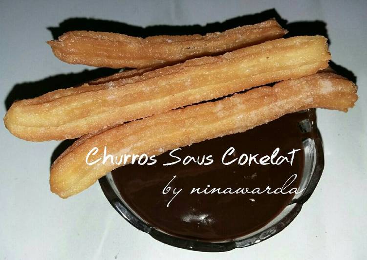 Resep Churros Saus Cokelat Karya Nina Wardatunnisa