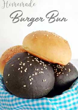 Roti Burger (Versi hitam Dan original)