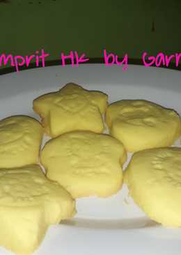 Kue semprit HK (3 bahan)