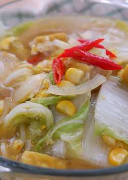 Cah Sawi Putih Jagung Manis