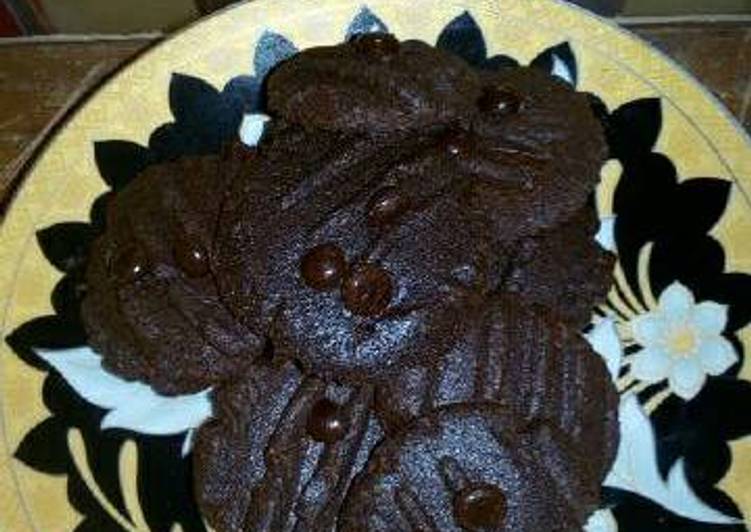 resep makanan Cookies brownis ala bun bun