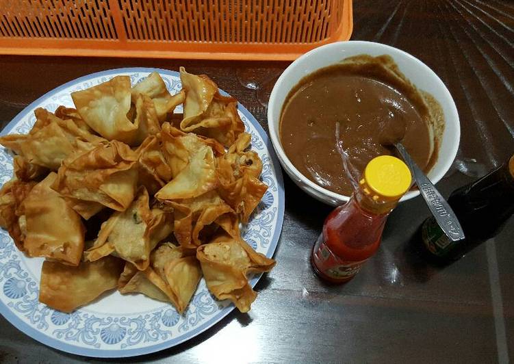 resep makanan Batagor Jadul Krispy dari ikan tenggiri segar (a.k.a Batagor Cipayung)