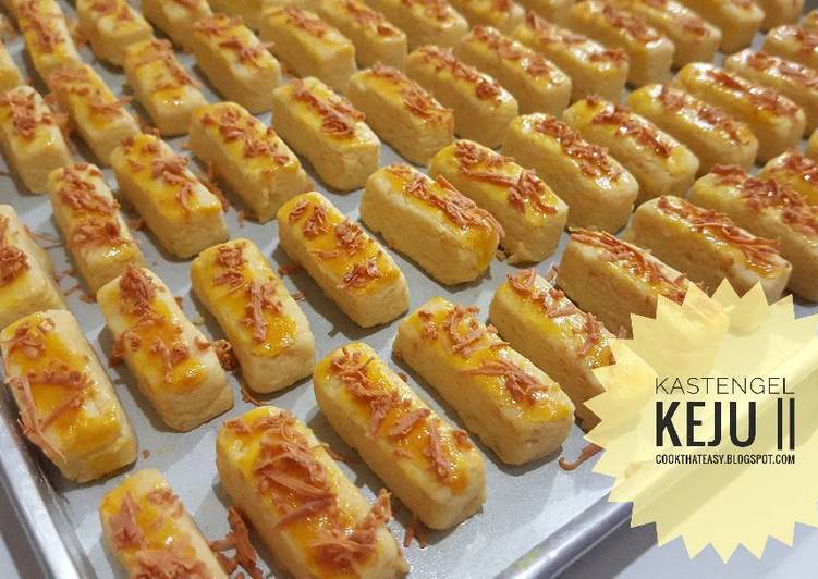  Resep  Kastengels Keju Ngeju bangeet Lumer  di  mulut  oleh 