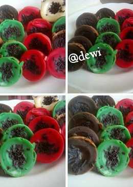 Kue cubit warna warni