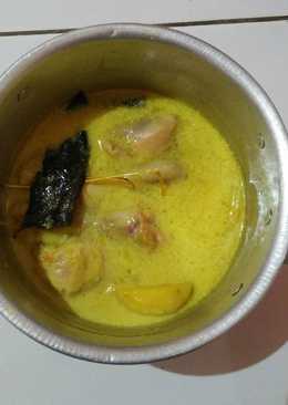 Opor ayam kentang simple