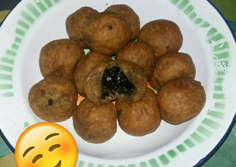 Resep Bola bola ubi isi coklat endess?? ??*PR ubi"an* Karya lusyana