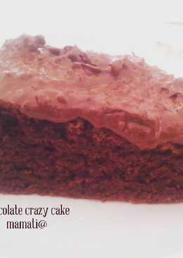 Chocolate Crazy Cake (no egg+butter+mixer) ðŸ˜„