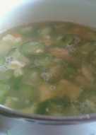 Sup Gambas kuah telor